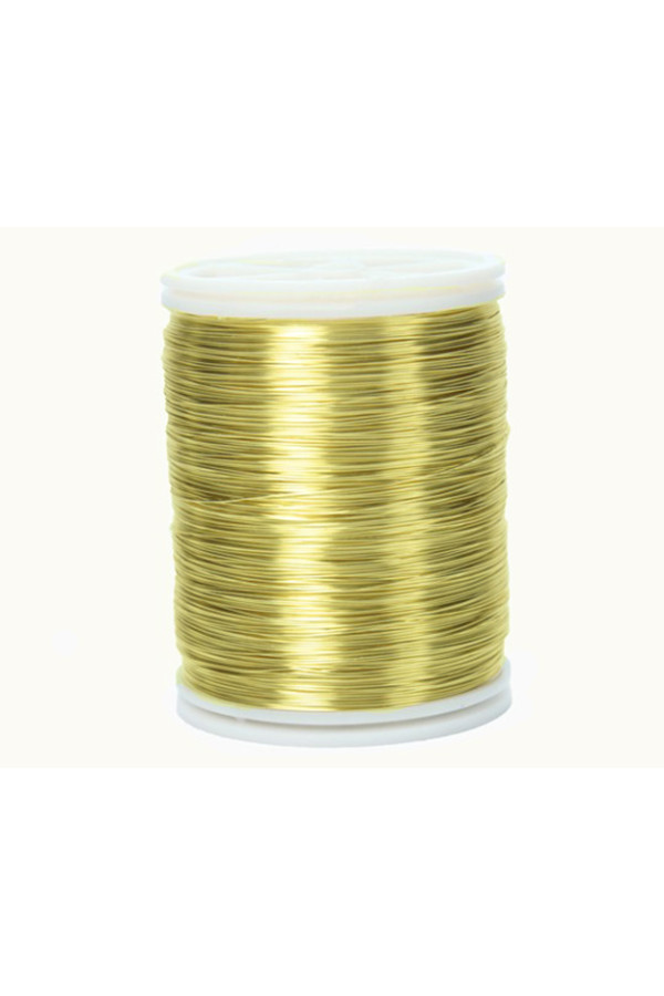 parlak sarı renk filografi teli 100 gr, 150 mt, hft-1030, filografi malzemeleri, Quilling Seti