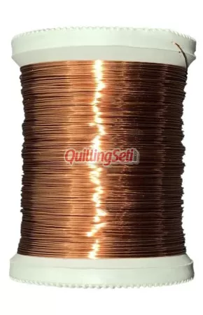 QuillingSeti Bakır Renk Filografi Teli 100 gr, 150 mt - QS-120