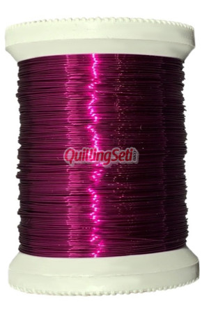 QuillingSeti Fuşya Renk Filografi Teli 100 gr, 150 mt - QS-136