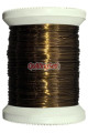 quillingseti koyu kahve renk filografi teli 100 gr, 150 mt - qs-112, qs-ft-1012, filografi malzemeleri, Quilling Seti