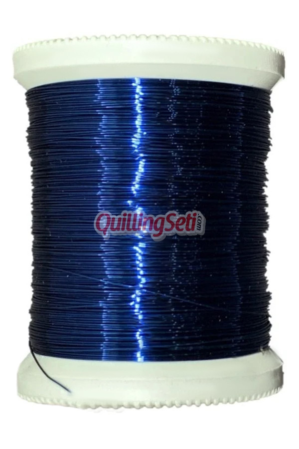 quillingseti parliement mavi renk filografi teli 100 gr, 150 mt - qs-137, qs-flgrftl-137, filografi malzemeleri, Quilling Seti