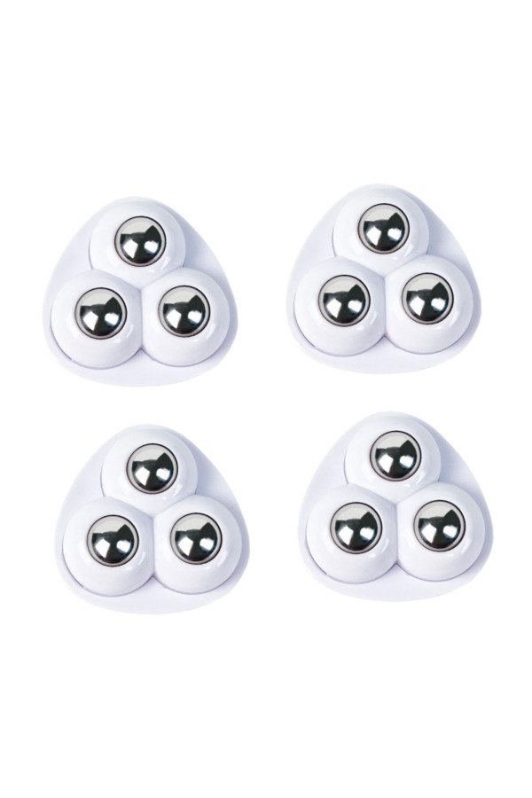 4'lü set 360 derece dönebilen yapışkanlı bilyalı tekerlek - eşya kaydırıcı mobilya tekeri, a944, hırdavat ürünleri, Quilling Seti