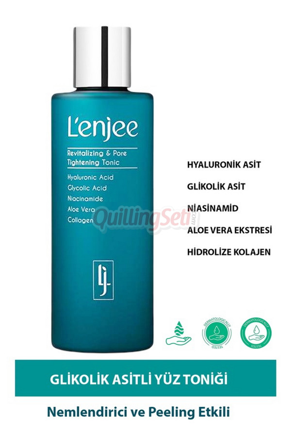 gözenek sıkılaştırıcı ve canlandırıcı tonik (kolajenli) | ciltteki pürüzleri azaltmaya yardımcı - 200 ml, 8684707045049, kozmetik, lenjee