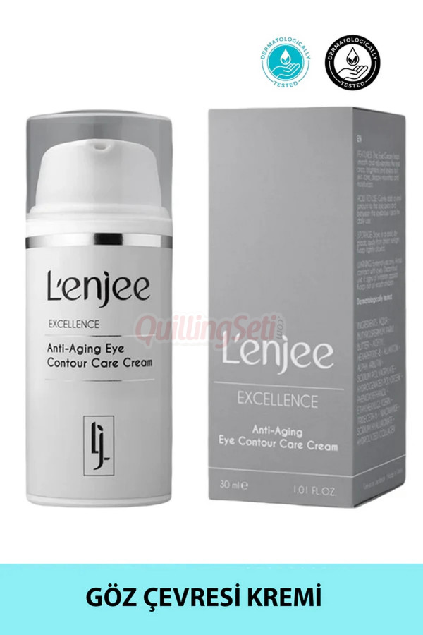 l'enjee kolajen i̇çeren yaşlanma karşıtı göz kremi, kırışıklık ve torba karşıtı bakım 30ml, 8684707045063, kozmetik, lenjee