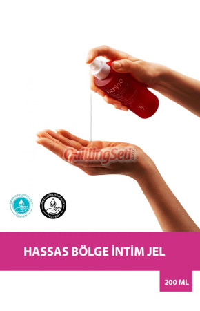 pH Dengeli Hassas Bölge Temizleyici Jel,  Yatıştırıcı ve Nemlendirici Intim Bakım 200ml