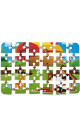 köpek ve kedi 24 parça ahşap puzzle, yb-0004, yap boz puzzle çeşitleri