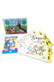 çocuklar için aktivite seti 8 parça (puzzle, kum boya, boyama kitabı), aktv-8, yap boz puzzle çeşitleri, Quilling Seti