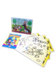 çocuklar için aktivite seti 8 parça (puzzle, kum boya, boyama kitabı), aktv-8, yap boz puzzle çeşitleri, AKTV-8