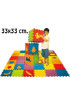 Eva Puzzle Sebze ve Meyve Oyun Yer Karosu 9 Parça Yer Halısı 33 cm x 33 cm