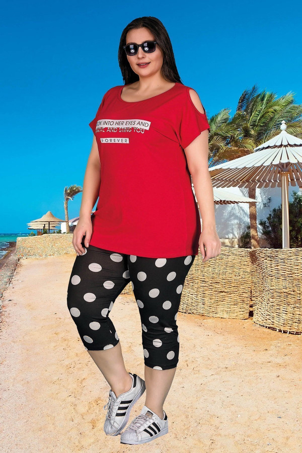 lady 10532 büyük beden battal boy kapri pijama takımı, lady10533, lady pijama takımı, Lady