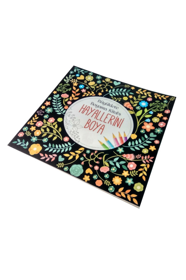 quilling seti hayallerini boya - büyüklere boyama kitabı, hb-by-çtk-krts, boyama kitapları, Quilling Seti
