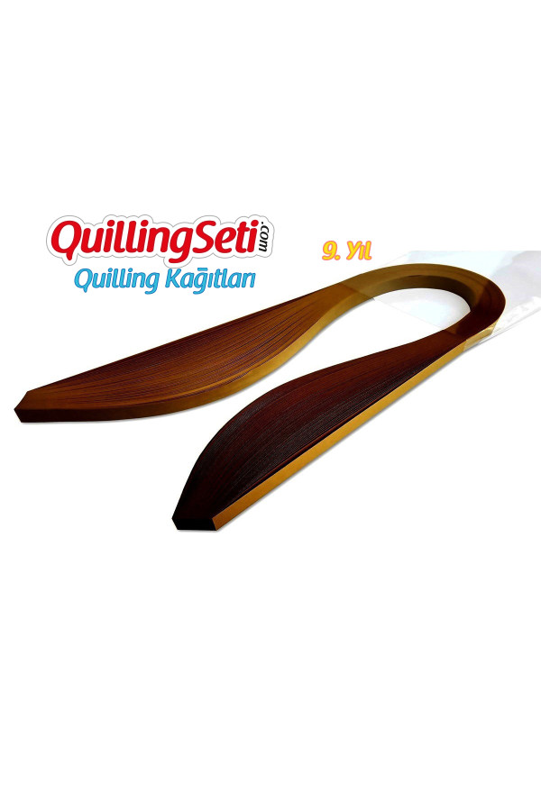 quilling seti 3mm karamel renk quilling kağıdı - 100lü, hn-054-3mm, 3mm quilling kağıtları 100 adetli, HN-054-3MM