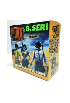 Quilling Seti pubg mobıle 8.seri orijinal oyun kartları 150 adet