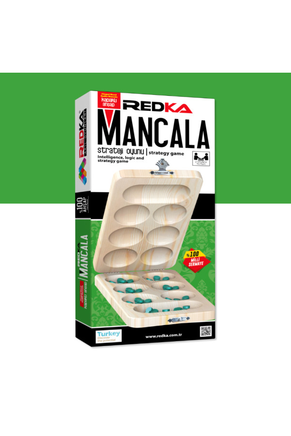 kapaklı ahşap mancala, ahşap-mancala, akıl ve zeka oyunları