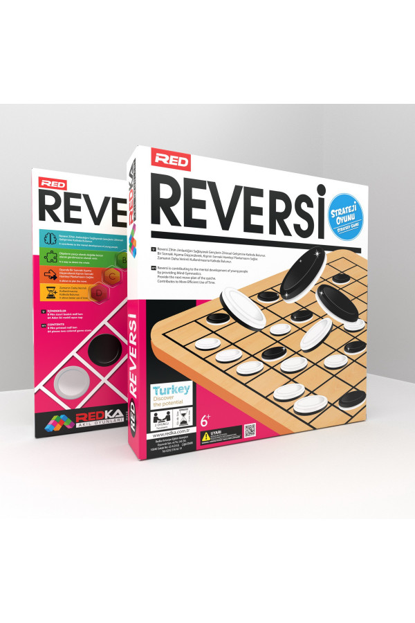 redka ahşap reversi - original ürün, red004, akıl ve zeka oyunları, Quilling Seti