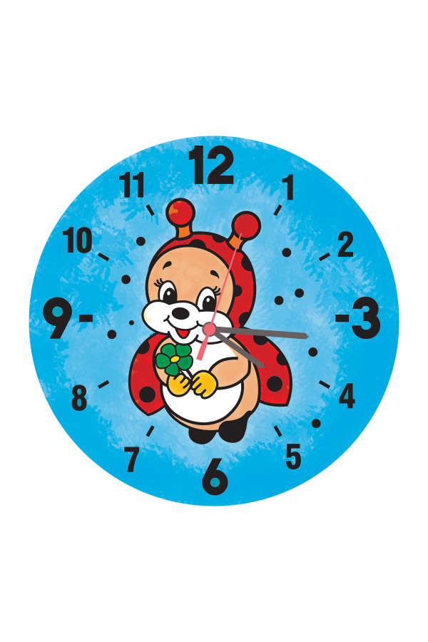 kumtoys ahşap saat boyama uğur böceği - orijinal ürün, s27, oyunlar ve oyuncaklar, Quilling Seti