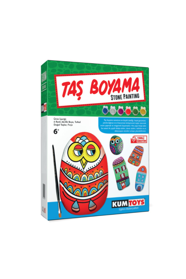 kumtoys taş boyama, kt049, akıl ve zeka oyunları