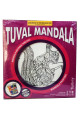 kumtoys sincap desenli tuval mandala, mnd-12, i̇ş eğitimi malzemeleri