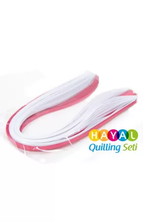 Bayrak Serisi 2 Farklı Renkli 300 Adetli Quilling Kağıdı