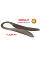 1.5 mm gri renk quilling kağıdı - 100lü, qks-6311-1.5m, 1.5 mm quilling kağıtları 100 adetli, Quilling Seti