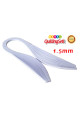 1.5 mm beyaz renk quilling kağıdı tek renk - 100lü, hn-023as-1.5m, 1.5 mm quilling kağıtları 100 adetli, Quilling Seti