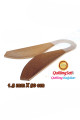 1.5 mm açık kahverengi renk quilling kağıdı - 100lü, qks-6328-1.5m, 1.5 mm quilling kağıtları 100 adetli, Quilling Seti