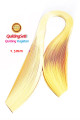 1.5mm açık sarı renkli quilling kağıdı - 100lü, qks-6327-1.5m, 1.5 mm quilling kağıtları 100 adetli, Quilling Seti