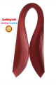 1.5mm koyu kırmızı renkli quilling kağıdı - 100lü, hn017-1.5m, 1.5 mm quilling kağıtları 100 adetli, Quilling Seti