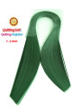 1.5 mm koyu yeşil renk quilling kağıdı - 100lü, qks-6313-1.5m, 1.5 mm quilling kağıtları 100 adetli