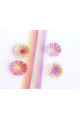 pembe-sarı / turuncu-sarı renk geçişli quilling kağıdı, qrk-2001,  Quilling Seti