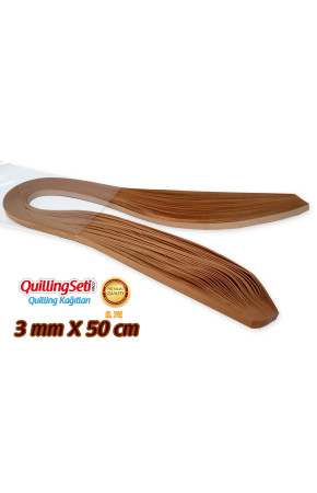 3mm Hardal Sarısı Renk Quilling Kağıdı - 100'lü