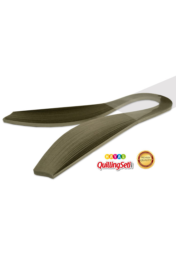 3 mm kum beji renk quilling kağıdı - 100lü, hn043-3m, 3mm quilling kağıtları 100 adetli, Quilling Seti