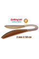 3mm açık kahverengi renk quilling kağıdı - 100lü, qks-6328-3m, 3mm quilling kağıtları 100 adetli, Quilling Seti