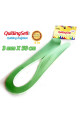 3mm açık yeşil renk quilling kağıdı - 100lü, qks-6320-3m, 3mm quilling kağıtları 100 adetli, Quilling Seti