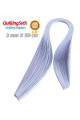 3mm beyaz renk quilling kağıdı - 100lü, qks-6322-3m, 3mm quilling kağıtları 100 adetli, Quilling Seti