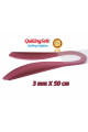 3mm gül kurusu renk quilling kağıdı - 100lü, qks-6330-3m, 3mm quilling kağıtları 100 adetli, Quilling Seti