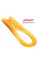 3mm koyu sarı renk quilling kağıdı - 100lü, qks-6315-3m, 3mm quilling kağıtları 100 adetli, Quilling Seti