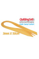3mm koyu sarı renk quilling kağıdı - 100lü, qks-6315-3m, 3mm quilling kağıtları 100 adetli, Quilling Seti