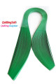 3mm koyu yeşil renk quilling kağıdı - 100lü, qks-6313-3m, 3mm quilling kağıtları 100 adetli