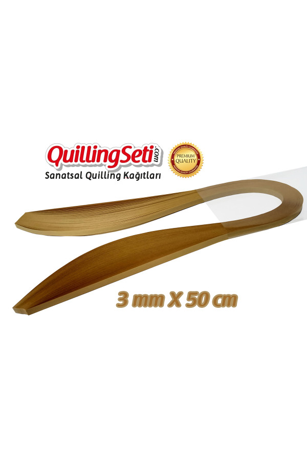 QuillingSeti 3mm Muz Sarısı Renk Quilling Kağıdı - 100'lü