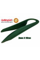 3mm petrol yeşili renk quilling kağıdı - 100lü, qks-6319-3m, 3mm quilling kağıtları 100 adetli