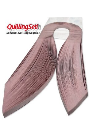 Quilling Kağıdı - Açık Pembe Renk 3mm 100'lü