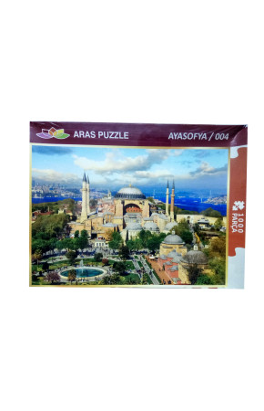 1000 Parça Ayasafya Resimli Puzzle Yapboz