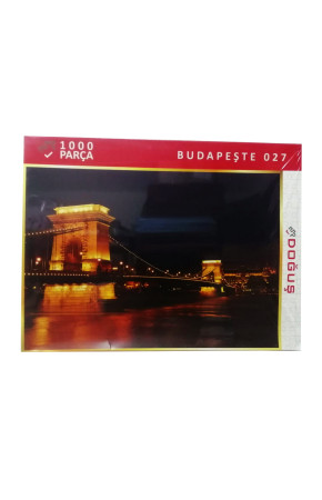 1000 Parça Budapeşte Şehir Resimli Puzzle Yapboz