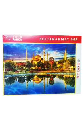 1000 Parça Sultanahmet Camii Resimli Puzzle Yapboz