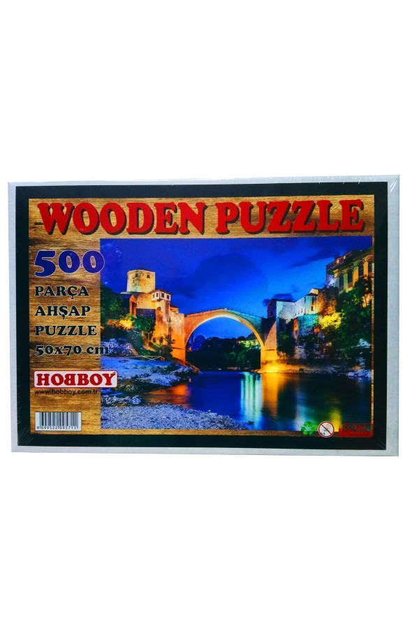 500 parça ahşap puzzle - monstar köprüsü yapboz, mkap-500, yap boz puzzle çeşitleri
