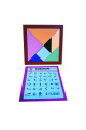 tangram orta boy, at-0002, yap boz puzzle çeşitleri, Quilling Seti