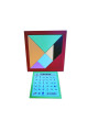 tangram büyük boy, at-0001, yap boz puzzle çeşitleri