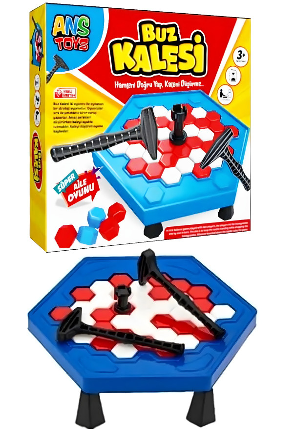 eğlenceli aile oyunu - buz kırma oyunu - buz kalesi, 8509990015602, akıl ve zeka oyunları, Quilling Seti
