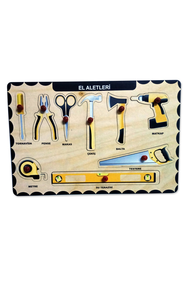 el aletleri bultak yerleştirmeli ahşap oyuncak, bto-0003, yap boz puzzle çeşitleri, Quilling Seti